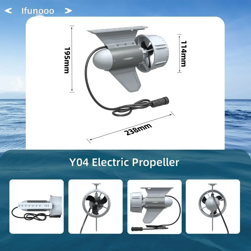 Pendorong Bawah Air Listrik 24 - Fishing Boat Outboard Motor ulasan dan harga