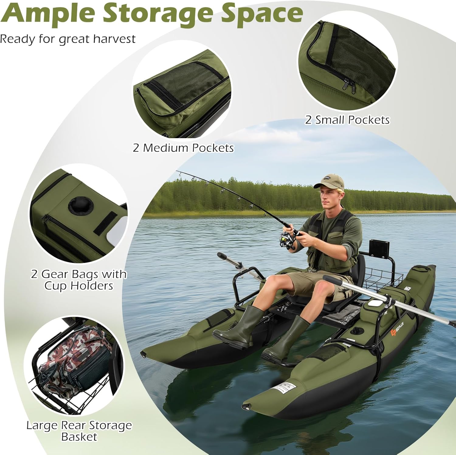Perahu Karet Tiup Dewasa denga - Fishing Boat Paddle ulasan dan harga