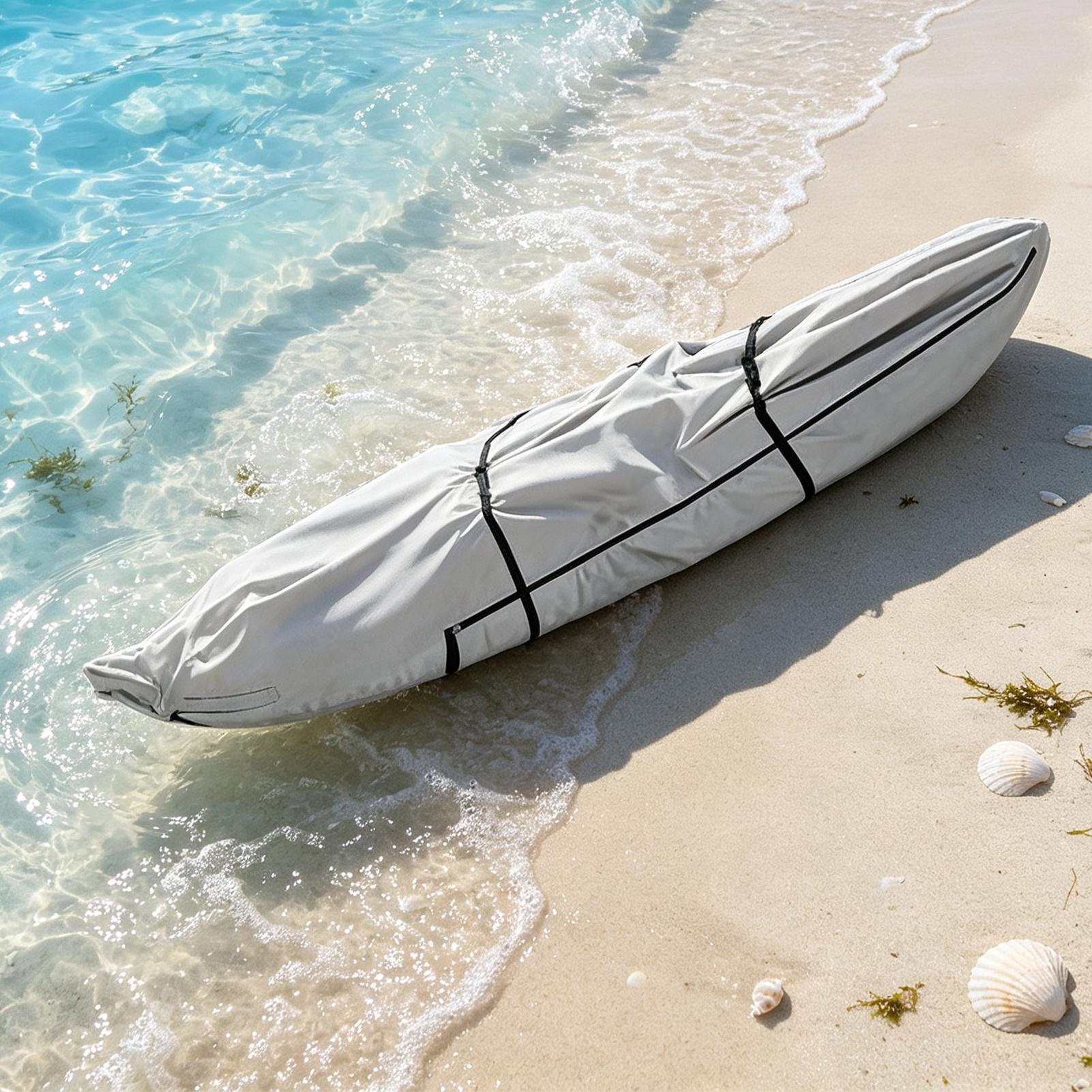 Penutup Kayak 420D Oxford Tuga - Fishing Boat Cover ulasan dan harga