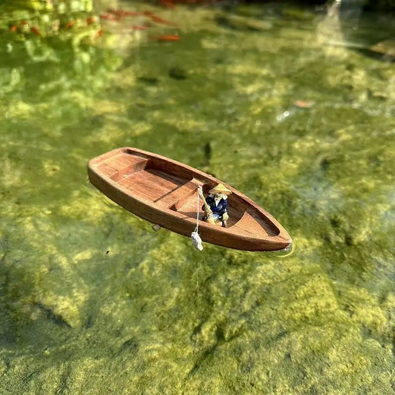 Perahu Kayu Buatan Tangan Mode - Fishing Boat Oar ulasan dan harga