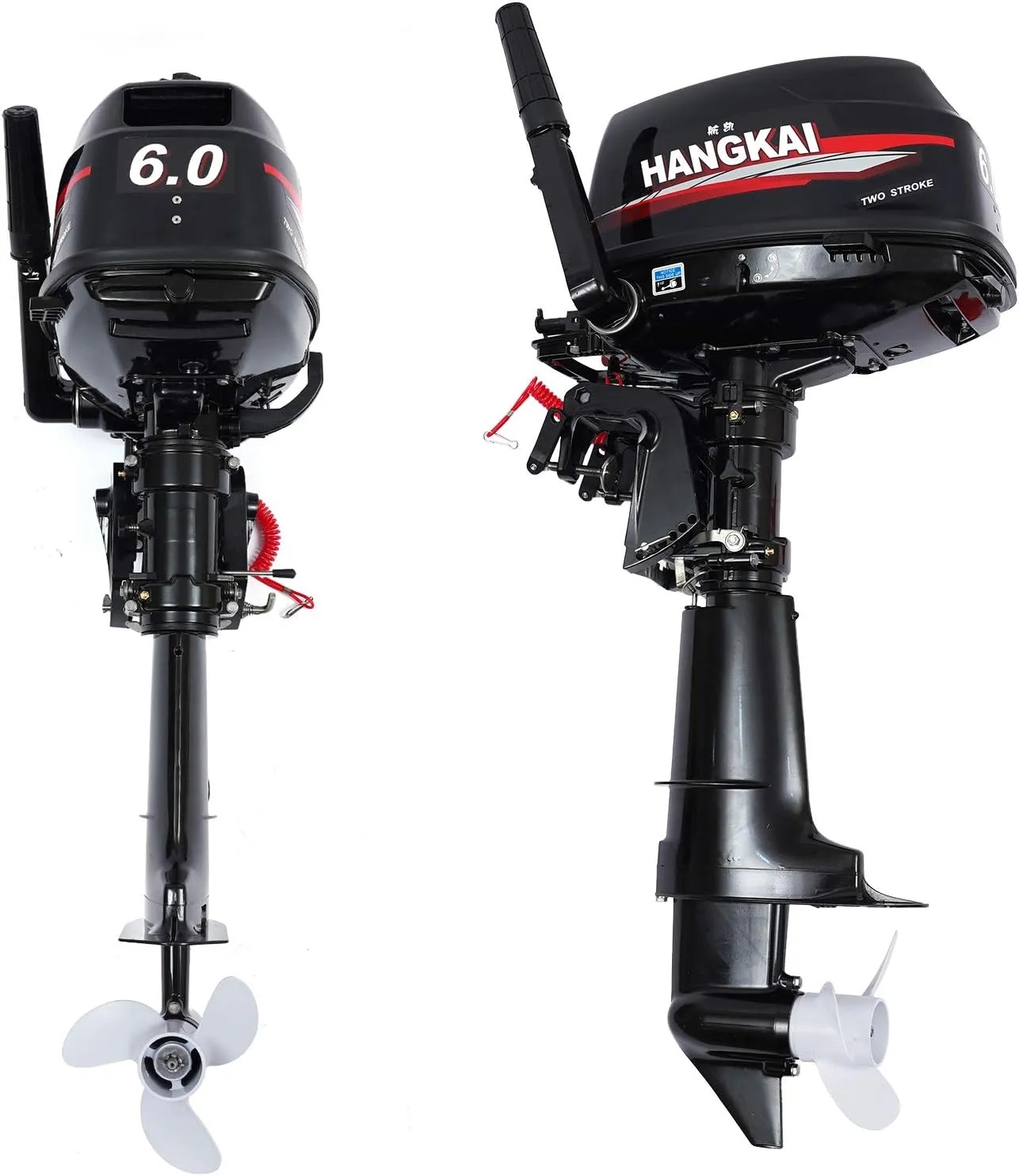 Grosir HANGKAI 6HP 2 Stroke 10 - Fishing Boat Outboard Motor ulasan dan harga