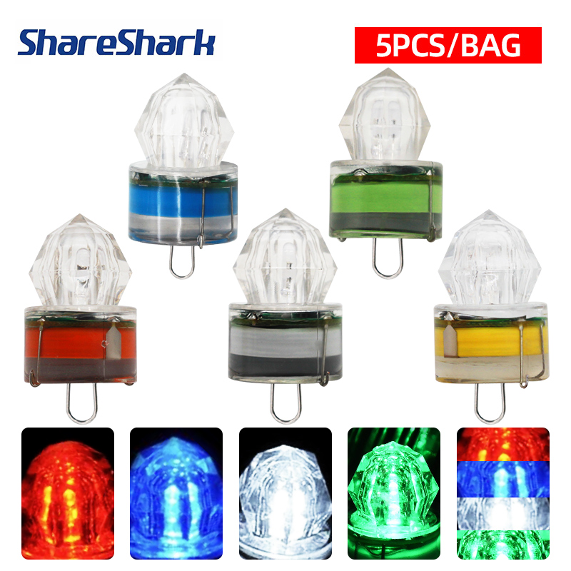 ShareShark 5pcs Lampu Pancing  - Fishing Boat Navigation Light ulasan dan harga